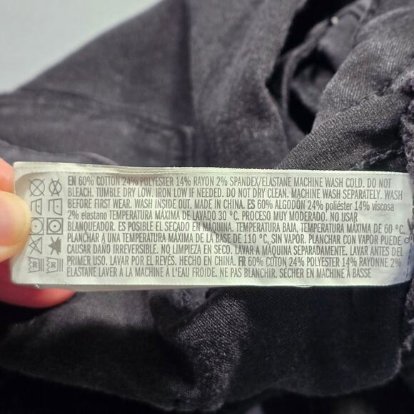 Forever21+ Black Jeans Stretch Skinny Classic Denim Women Plus Size 16 High Rise - Picture 6 of 6